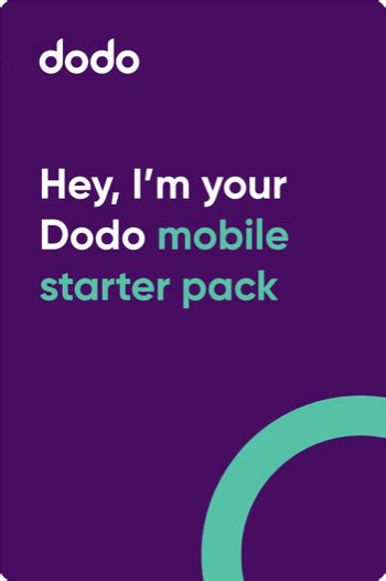 dodo mobile phone|Activate .